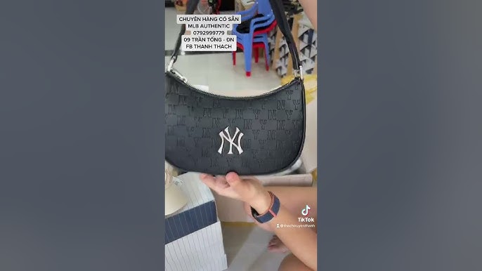 REVIEW MLB CLASSIC MONOGRAM JACQUARD SMALL BAG / TAS Code 3ABWS013N 