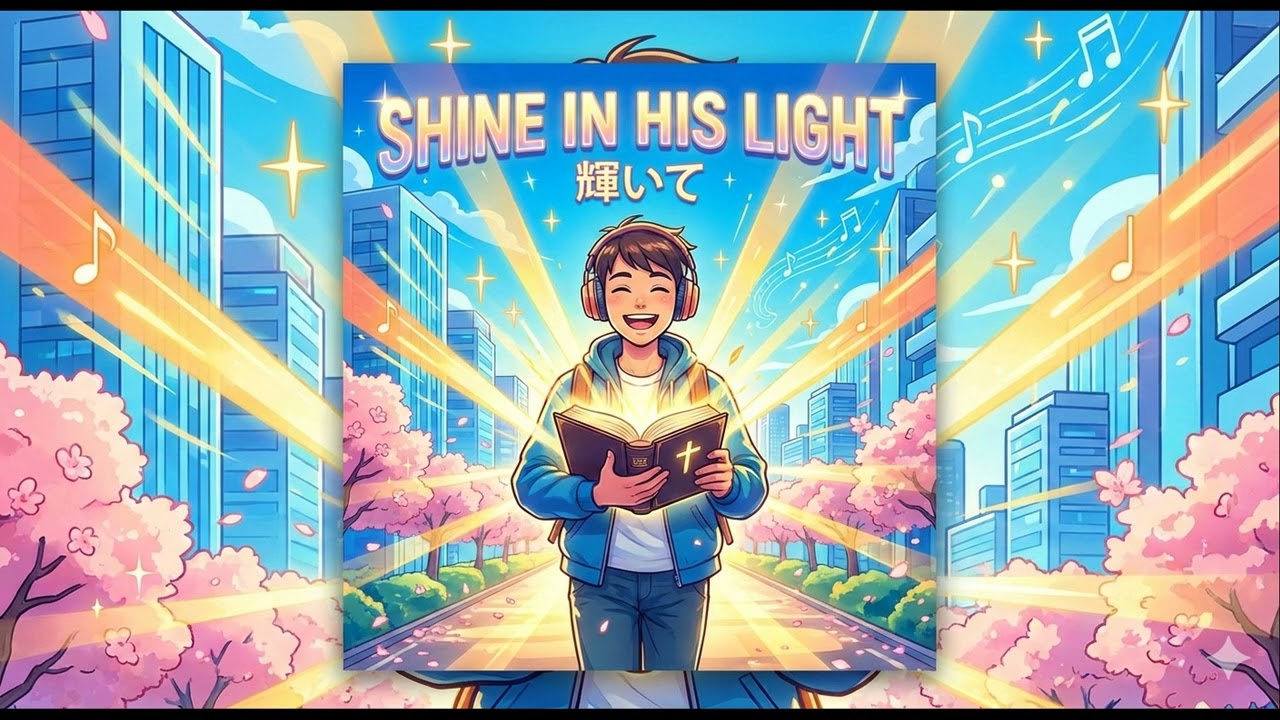 Shine in His Light - 輝いて (Official Audio) | Upbeat Christian J-Pop