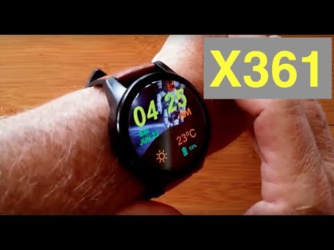 JSBP X361 4G Android 7.1.1 LARGE 1.6" LTPS Screen Smartwatch: Unboxing and 1st Look