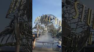 The FAMOUS Universal Studios Spinning Globe