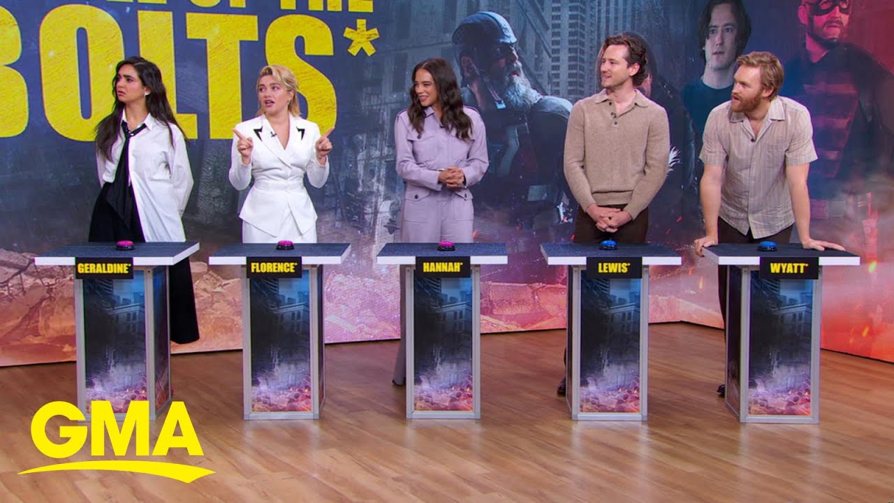 Cast of 'Thunderbolts*' talks new movie