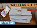 Hp envy 6400 wireless setup connect to wifi