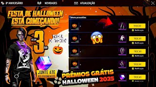 EITAA!! CUBO MÁGICO GRÁTIS? PRÍNCIPE TREVOSO, EVENTO HALLOWEEN 2025, TODOS OS PRÊMIOS - FREE FIRE