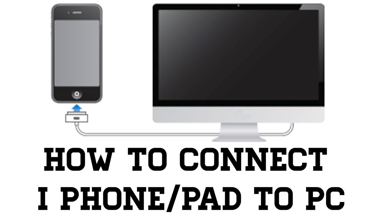 how to connect an iphone to an hp laptop