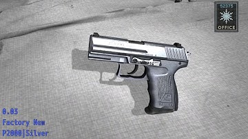 P2000 | Silver - Wear and Float