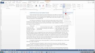 Word 2013: Text Boxes