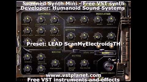 Scanned Synth Mini - Free VST synth - vstplanet.com