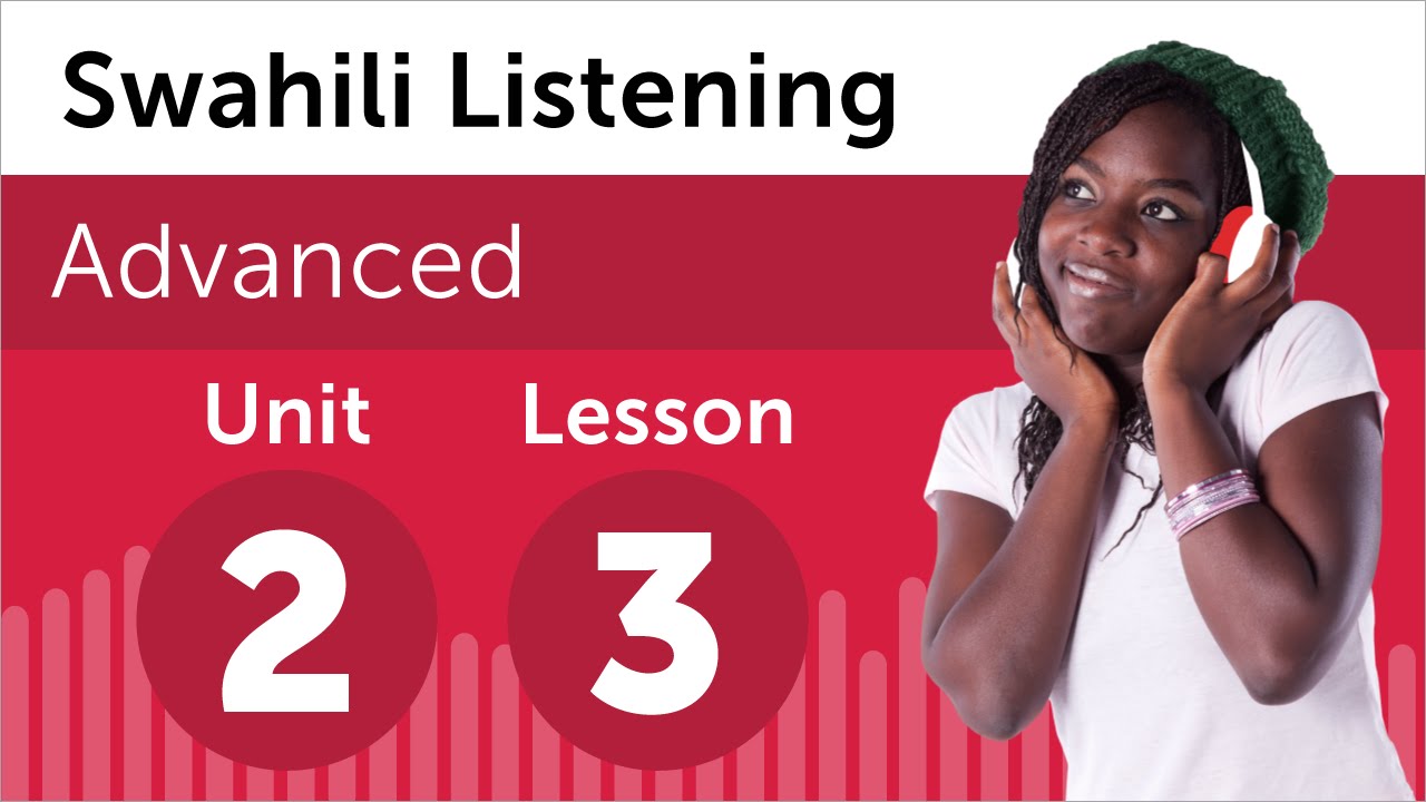 Swahili Listening Practice - Ordering Office Supplies in Swahili