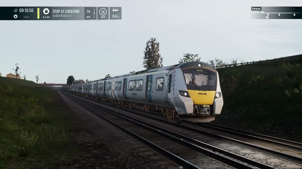 Train Sim World 6 - Class 700/1: 9R07 Flitwick - Three Bridges