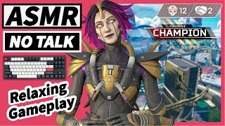 ASMR Relaxing Gameplay 🎧 | Apex Legends Mechanical Keyboard & Mouse sounds NO TALKING | ASMR Gaming