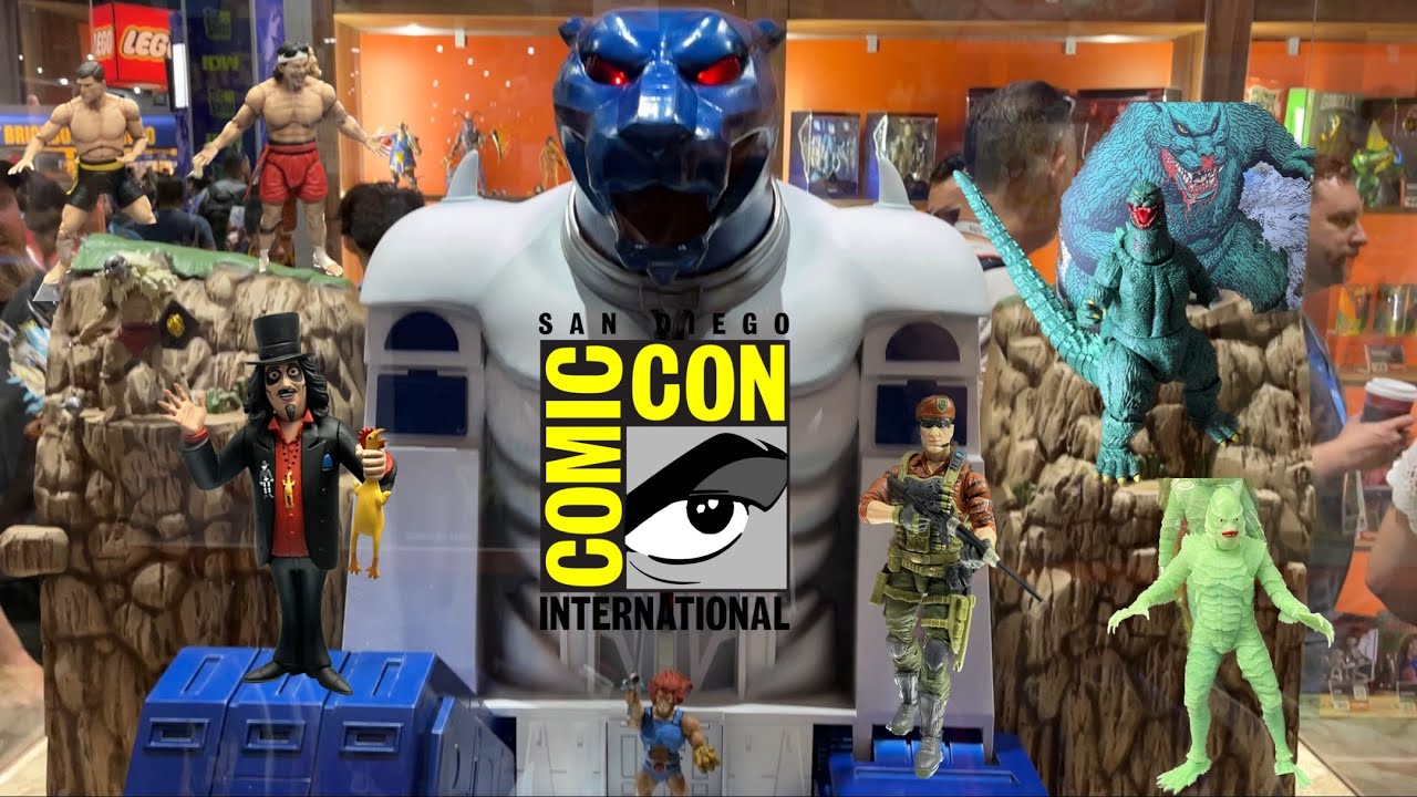 SDCC 2023 Day 4! GIJOE, Marvel, Misc , NECA & More!