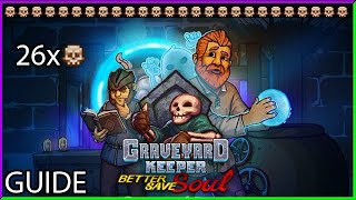 Autopsie Guide V2 für Graveyard Keeper Better Save Soul ☯ 26 weiße Schädel