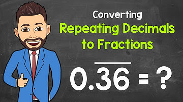 How to Convert Repeating Decimals to Fractions (Part 1) | Math with Mr. J