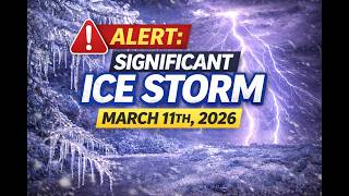 MAJOR Ice Storm ALERT: Could March 11 Bring Crippling Ice and Lightning? ⚠️