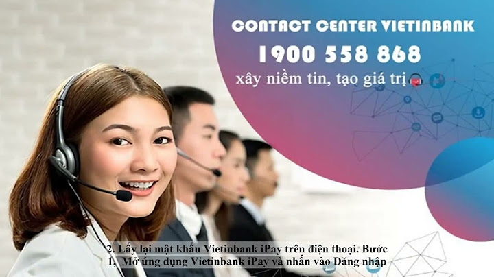 Hướng dẫn lấy lại mật khẩu ipay vietinbank