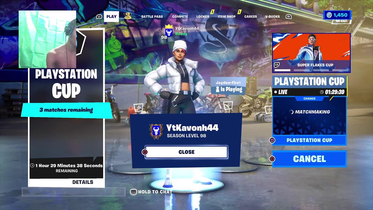 PlayStation Cup Fortnite YouTube