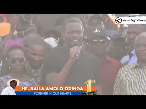 Mambo imewaka !! Listen to what Martha Karua said in Raila's 1st Anniversy