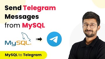 How to Send Telegram Messages from MySQL - MySQL Telegram Integration