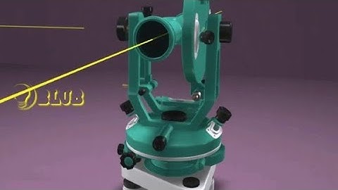 Fundamental Lines Of Theodolite || Blub civil || Engineering || animation method || surveying