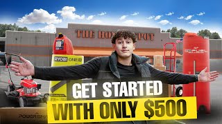 How To Start a Lawn Care Business With Only $500