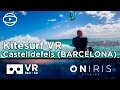 Kitesurf VR (360º 3D) Barcelona, Spain