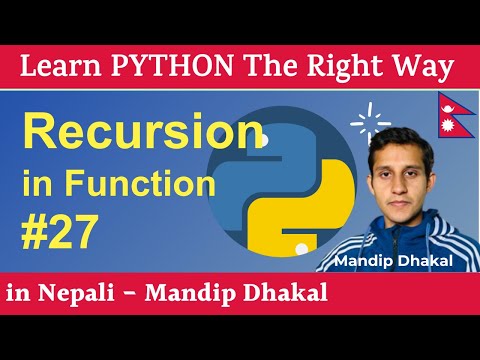 27. Understanding Recursion in Python [in Nepali]