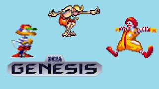 50 exclusive Sega Genesis obscure & hidden gem platform games not on SNES.