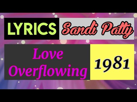 Love Overflowing Lyrics _