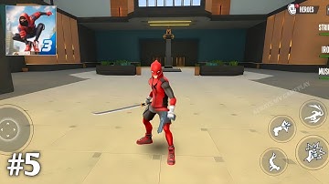 Spider Fighter 3 - DEAT X Gameplay Walkthrough Part 5 , (Android iOS) AMG