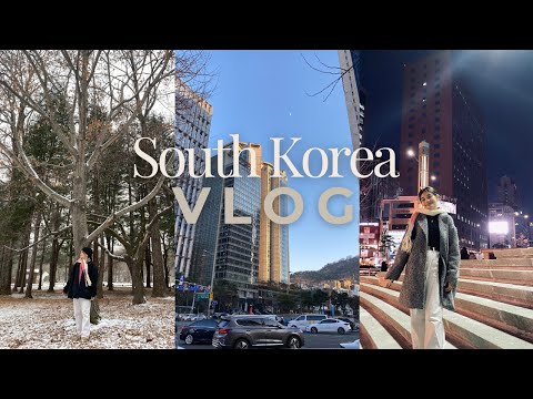 holiday vlog ⛰️— south korea trip 🇰🇷 | Day 3 & 4 (nami island, hanbok wearing, shopping) 🛍️