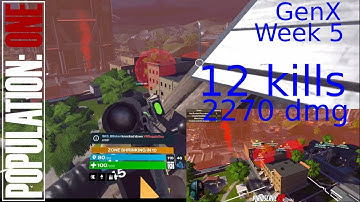 🔥 GenX Season 6 Week 5 Game 4 - Population One VR