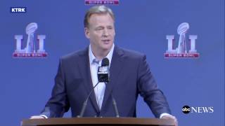 Roger Goodell Press Conference: 'Not Awkward' Between Patriots and Him