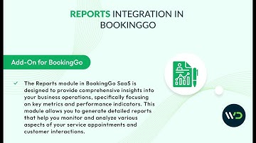 Reports Management System Explained | BookingGo SaaS Integration