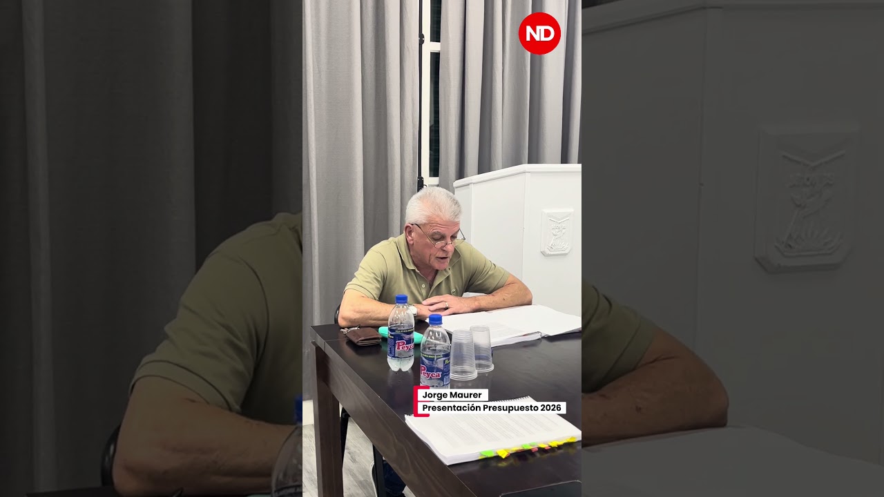 El Concejo Deliberante recibió el Presupuesto 2026