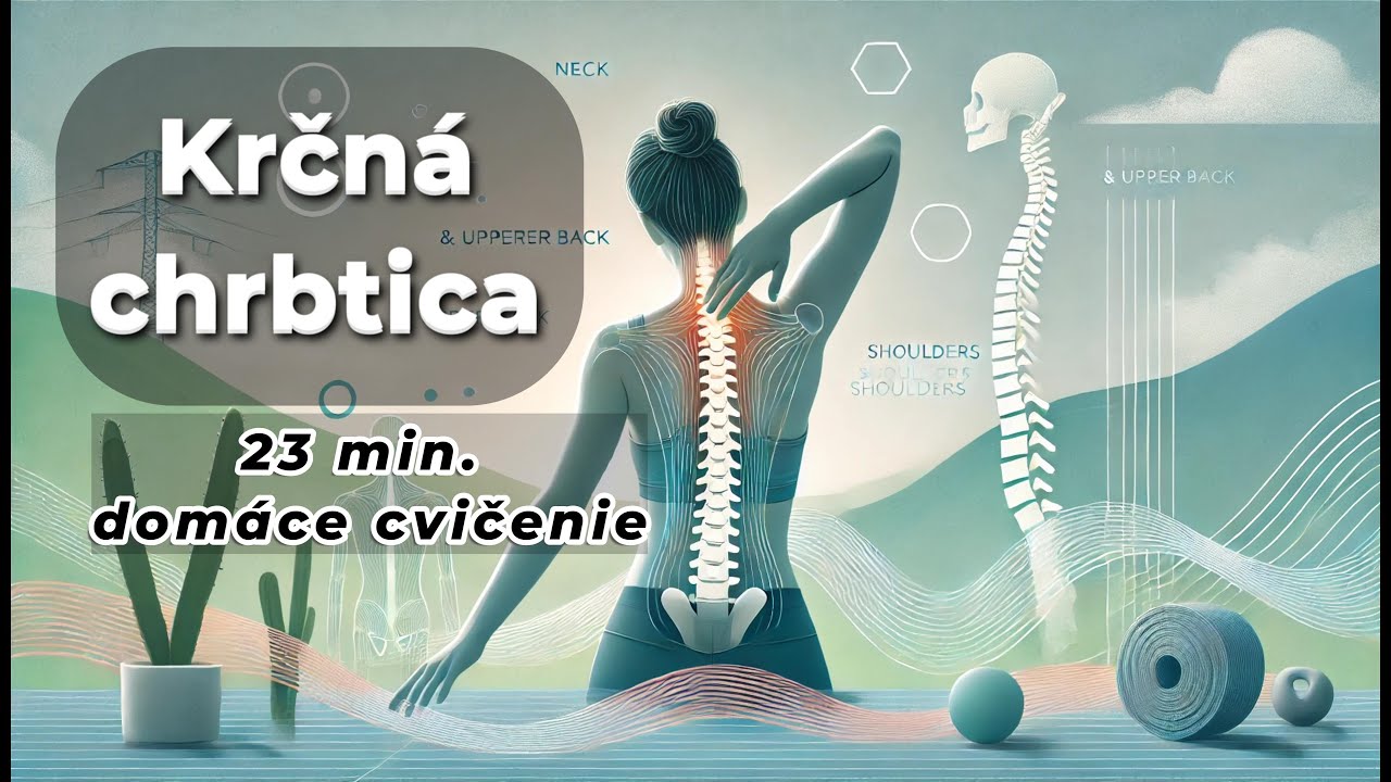 Krčná oblasť - 23 min. domáce cvičenie