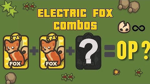 Taming.io - Electric Fox combos - OP kdr raise