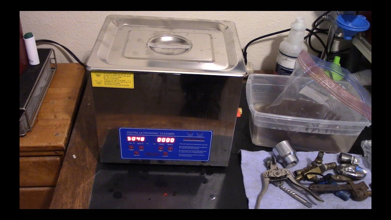 Vevor 10L Ultrasonic Cleaner, unboxing, initial test and review 
