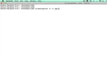 How to CAPTURE a Screenshot On a Mac Using Terminal - Basic Tutorial | New