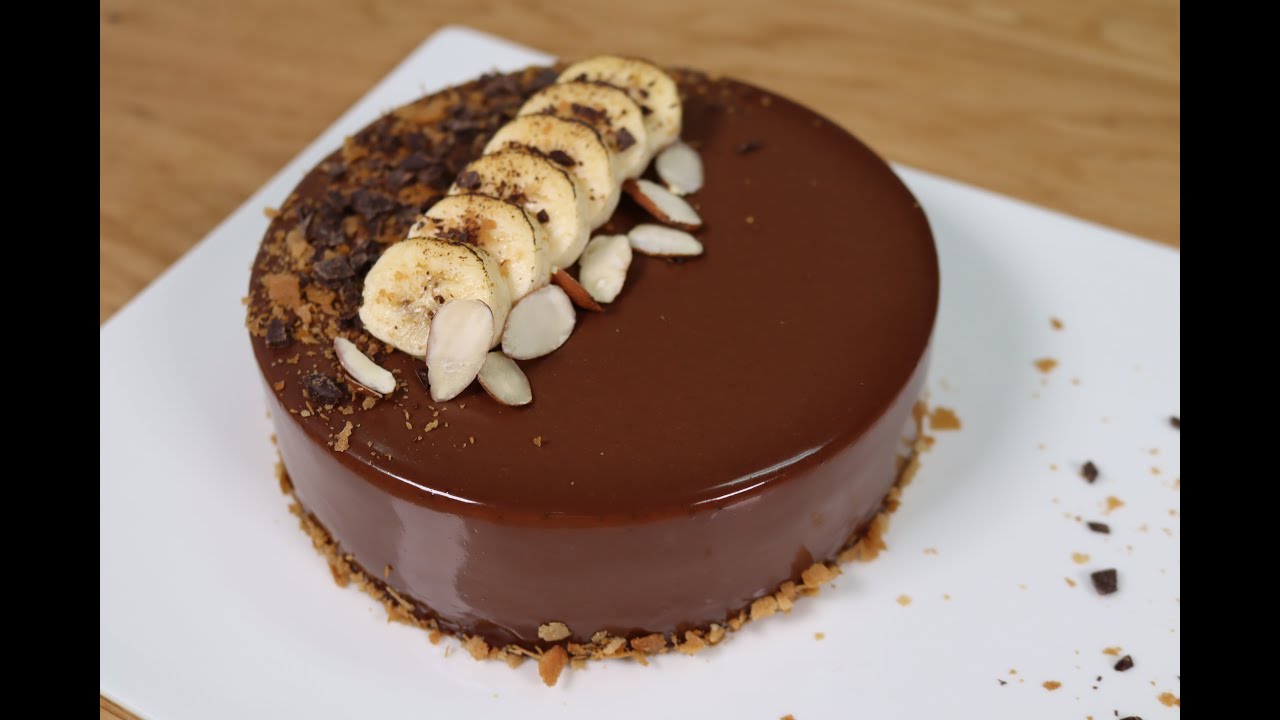 커피&바나나 무스 케이크 (Coffe&Banana Mousse Cake)