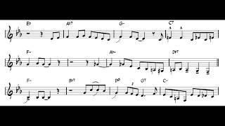 East Of The Sun - Jazzmeia Horn Vocal Scat Solo Transcription