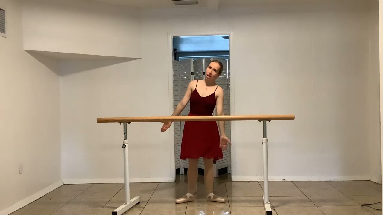 How To Ballet Releve In Second Position 