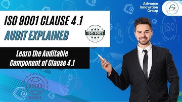 Watch: ISO 9001 Clause 4.1 Audit Explained | Understanding the Auditable Component in QMS Audit