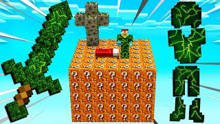 MINI GAME : SNACK LUCKY BLOCK BEDWARS ** THỬ THÁCH NOOB CHIẾN THẮNG PRO TRONG NOOB TEAM