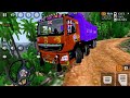 INDIAN BHARAT BENZ TRUCK OFF ROAD OVER LOAD TRANSPORT 