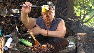 짜장면을 21세기 산적의 느낌대로~ / korea black noodle cooking mukbang eating show