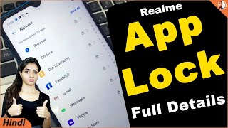 Realme App lock | How to set app lock realme 5,6,c3,c2,5i, Realme phone me app lock kaise lagaye screenshot 5