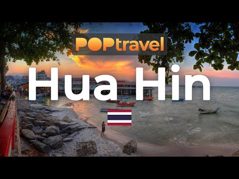 Walking in HUA HIN / Thailand 🇹🇭- 4K 60fps (UHD)
