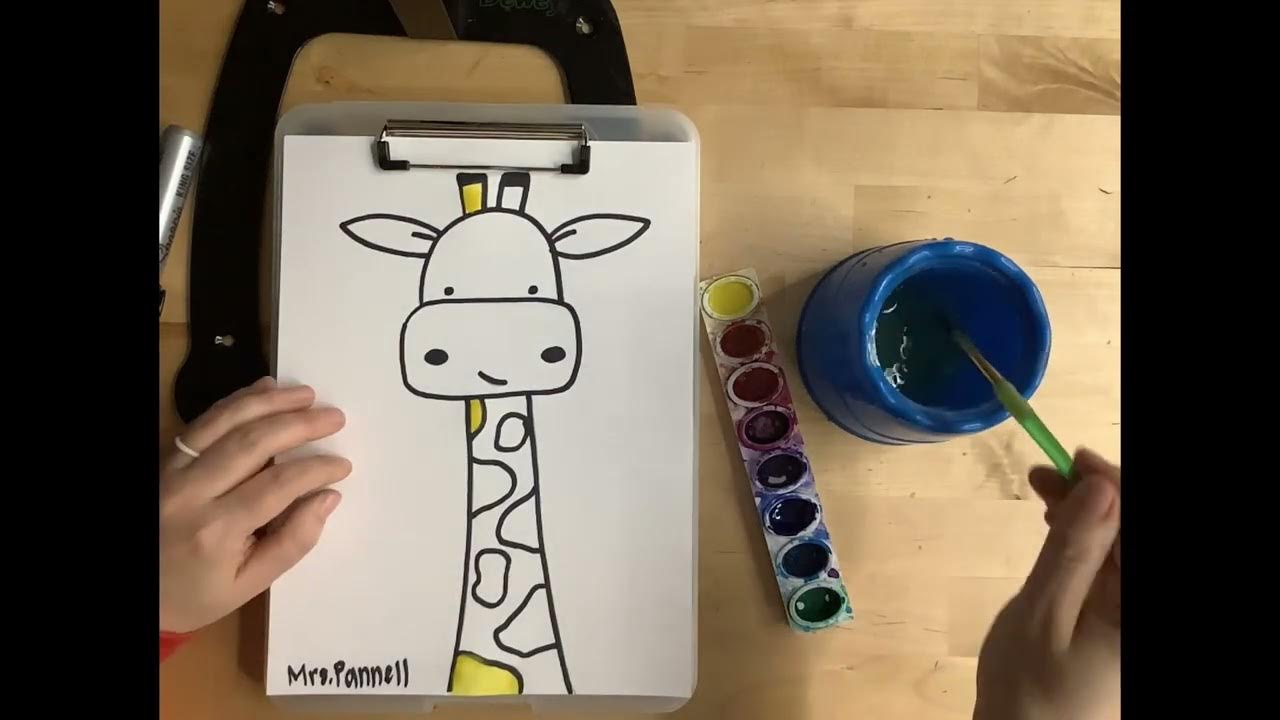 Andrea nelson inspired giraffe youtube