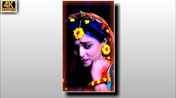 Radha Krishna 4k💞 Full Screen Status | Radha😍 Krishna Love WhatsApp Status Video | ANS Beats |#short