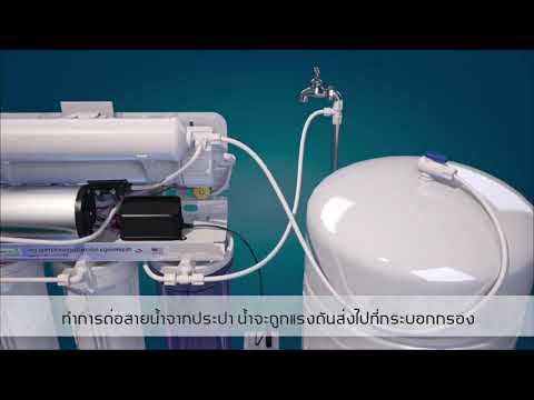 วีดีโอ: เครื่องกรองน้ำระบบ Reverse Osmosis ของใช้ในครัวเรือน